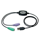 TRIPP LITE USB-PS2 ADAPTER CABLE FOR KB & MOUSE 2.91F/0.9M B015-000